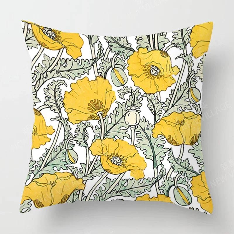 Nordische Herbst-Wohndekoration Überwurf-Kissenbezug Sofakissenbezug 45x45cm 45*45 50x50cm 60x60cm 40*40cm Boho abstrakt geometrisch morandi