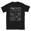 Detailed Blueprint Specs Military Jet A-10 Warthog T-Shirt and Kids Tshirt