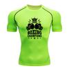 Men's Compression Fitness Workout T-Shirt, Boxing Champions