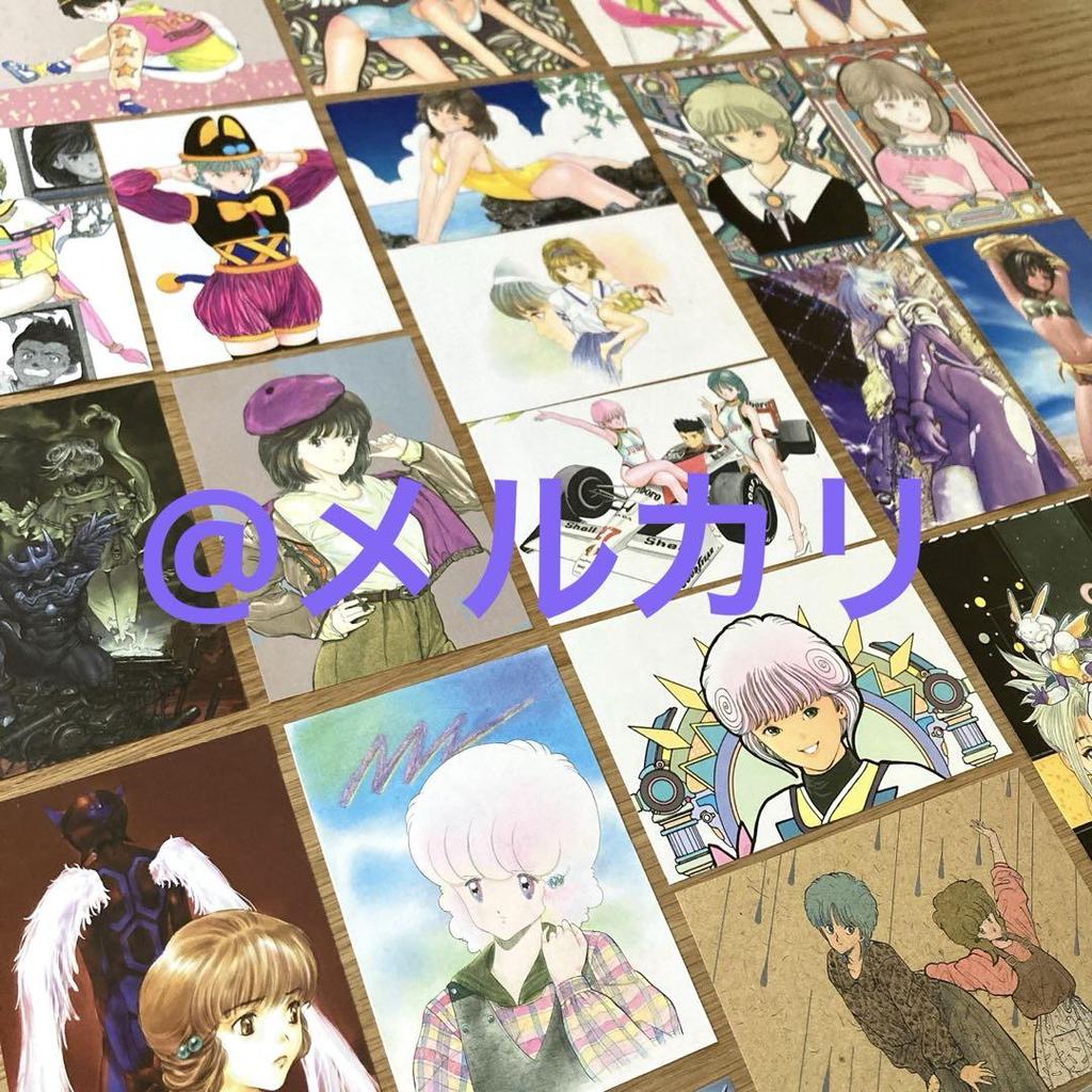 [USED] Masakazu Katsura Postcard Size Illustration Video Girl Wingman DNA Jump