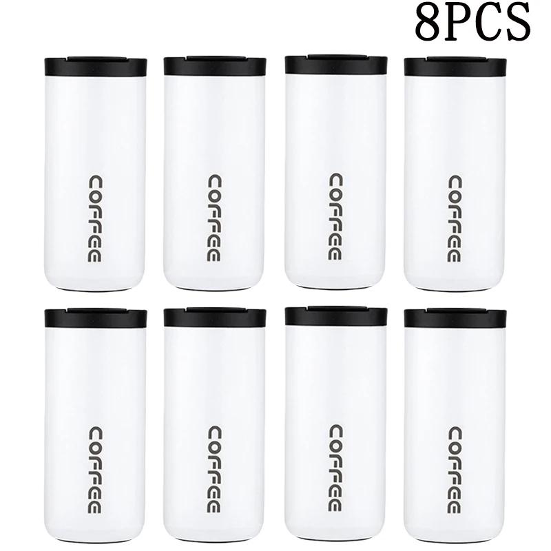 400ML Stainless Steel Coffee Thermos Bottle Thermal Mug Leakproof Car Vacuum Flasks Coffee Cup Travel Portable Insulated Bottles