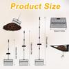 Coop Scoop Non-Stick Litter Sifter Detachable Stainless Steel Shovel Sifter for Home Outdoor Farm Cleaning Pet Kitten Waste