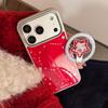 Star Little Pony Apple 17 Pro Max Magnetic Phone Case, iPhone 16 Stand, New Year Red 13