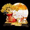 New Chinese Fortune Cat Lucky Tree Ornament