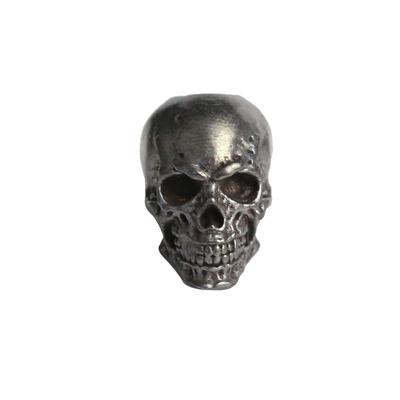 Skull Head Brass Knife Bead Punk EDC Outdoor DIY Paracord Woven Lanyard Pendants Retro Umbrella Rope Bracelets EDC Accessories