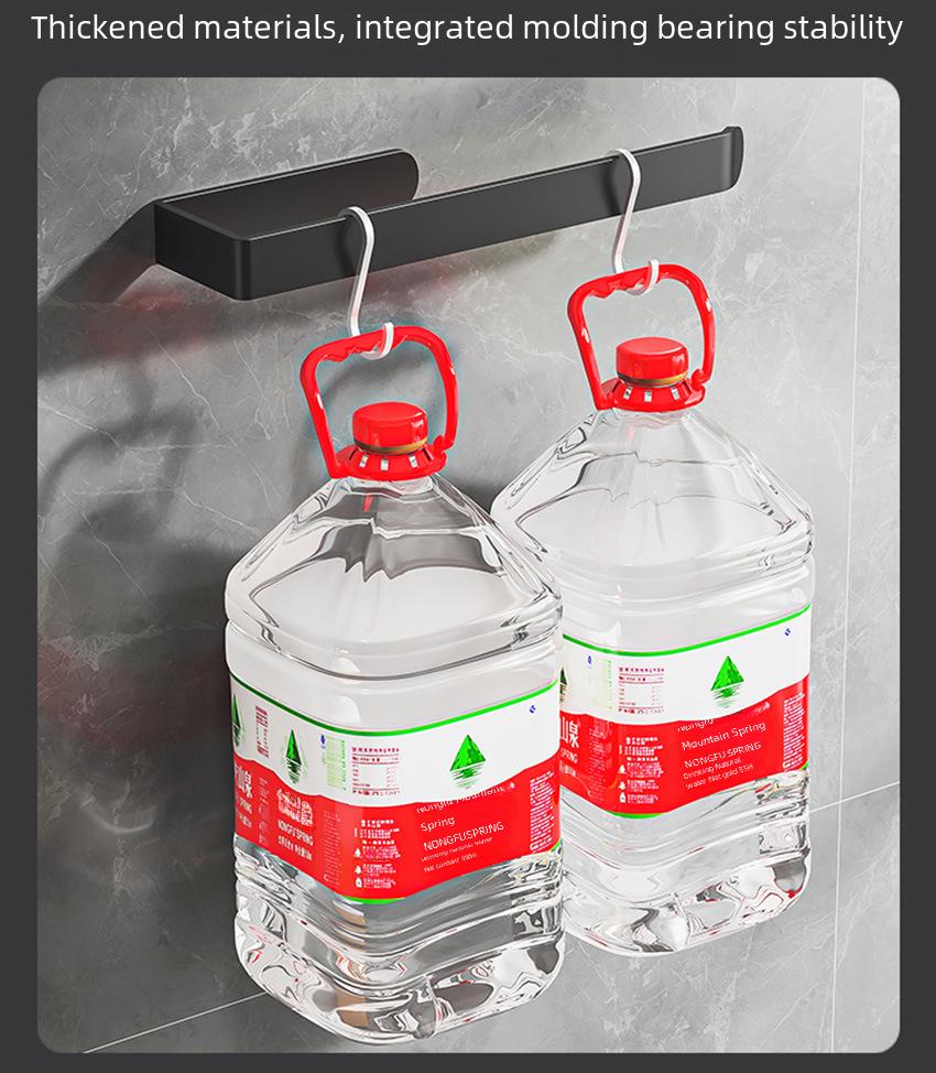 Stanzfreier Aluminium Handtuch- & Papierhalter Rack für Badezimmer