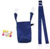 Shiroite Saraya Gel Sanitizer Snug Belt and Clip Navy Water-Repellent Pouch, Shoulder/Waist Wrap, Container, Fit, Included,