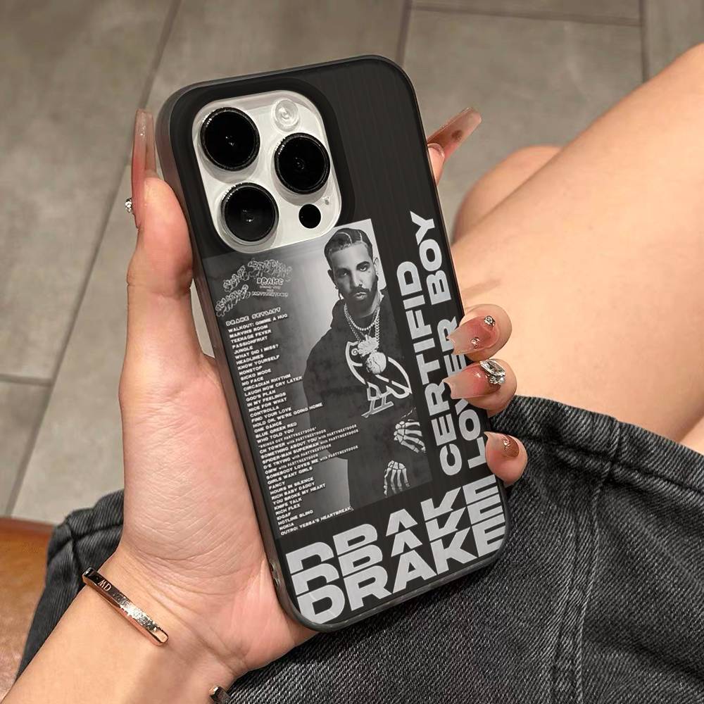 Sänger Rapper D-Drake Weiche Wellpappe Handyhülle Für IPhone 11 12 13 14 15 16 17 Pro Max Plus Pro Stoßfeste Hülle