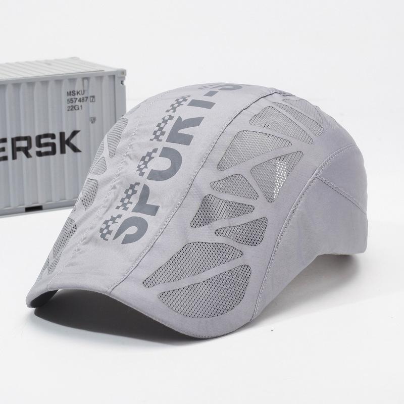 Hat Men'S Summer Cap Breathable Sun Cap Outdoor Sunscreen Shade Baseball Cap Men