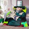 Anime My Hero Academia Blanket Soft and Skin Friendly For Couch Bed Napping Bedspread All Seasons Comforter