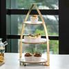 Multi-Tier Stainless Steel Afternoon Tea Dessert Stand
