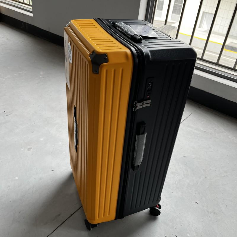 Extra Large Antibacterial 5-Wheel Trolley Suitcase with Combo Lock