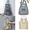 Multi-Layer Mesh Hanging Bags for Vegetable Storage Kitchen Organization Efficient Space Saving