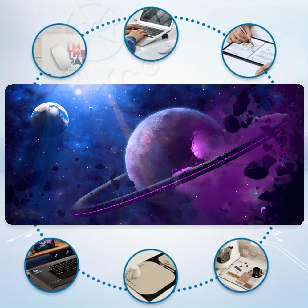 Mouse Carpet Mause Pad Gamer Galaxy Keyboard Mat Pads Gaming Desk Protector Laptops Large Xaxc Cartoon Xxl Deskmat Mats Cute
