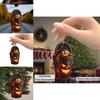 Acrylic Halloween Pumpkin Head Bucket Car Rearview Mirror Pendant With Cartoon Style For Vehicle Decor