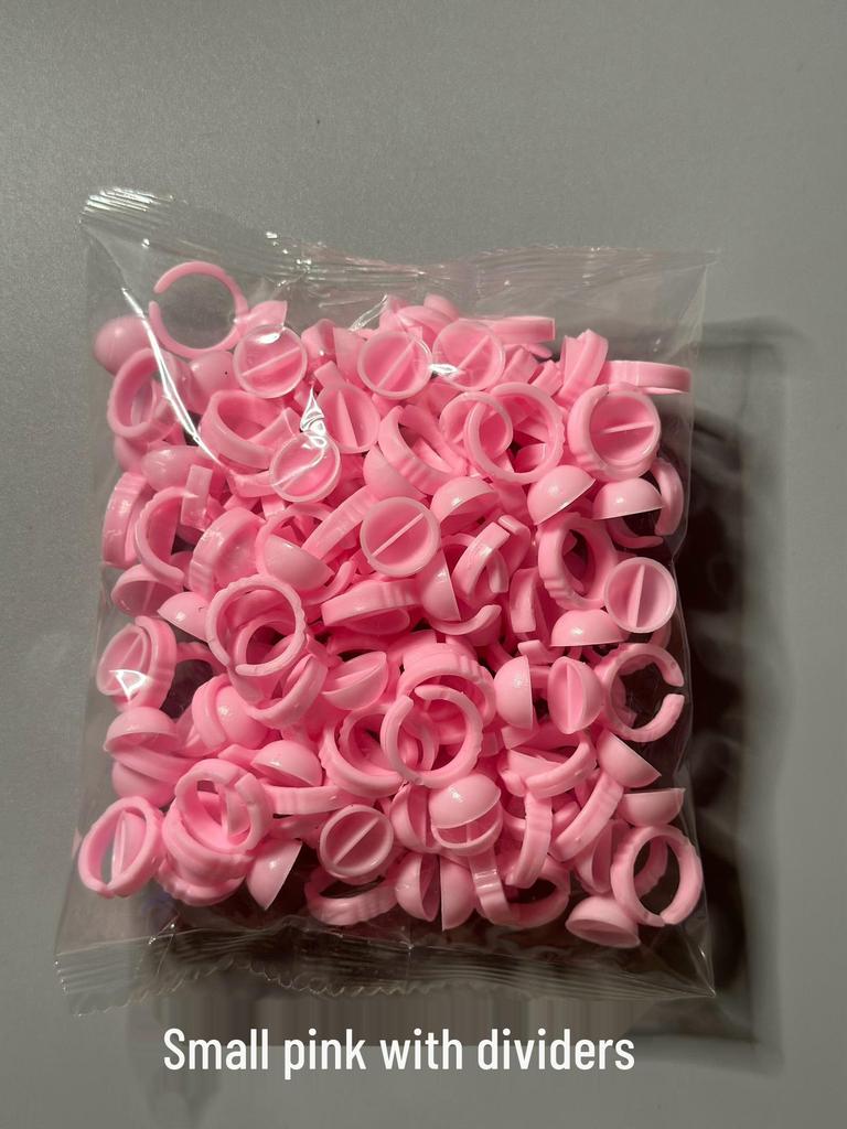 Eyelash Blooming Glue & Pigment Drip Ring Cup for Microblading