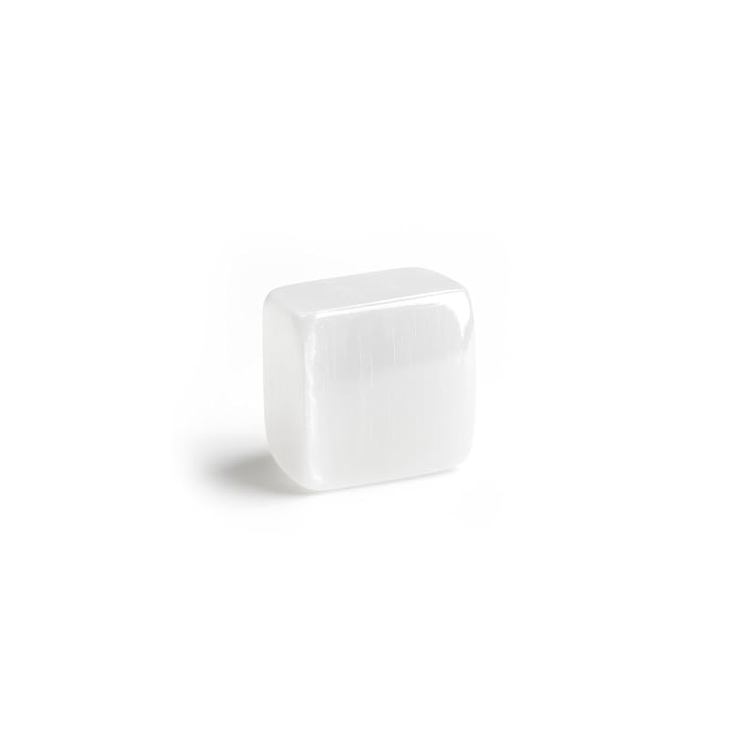 Astrotalk Selenite Tumble | Purifies Aura, Cleanses Other Crystals & Brings Peace | Vastu Items for Home Decor, Office T