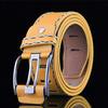 Men Casual Fashion Leather Belt Adjustable Buckle Strap Durable Design Suitable for Daily Wear and Various Outfits