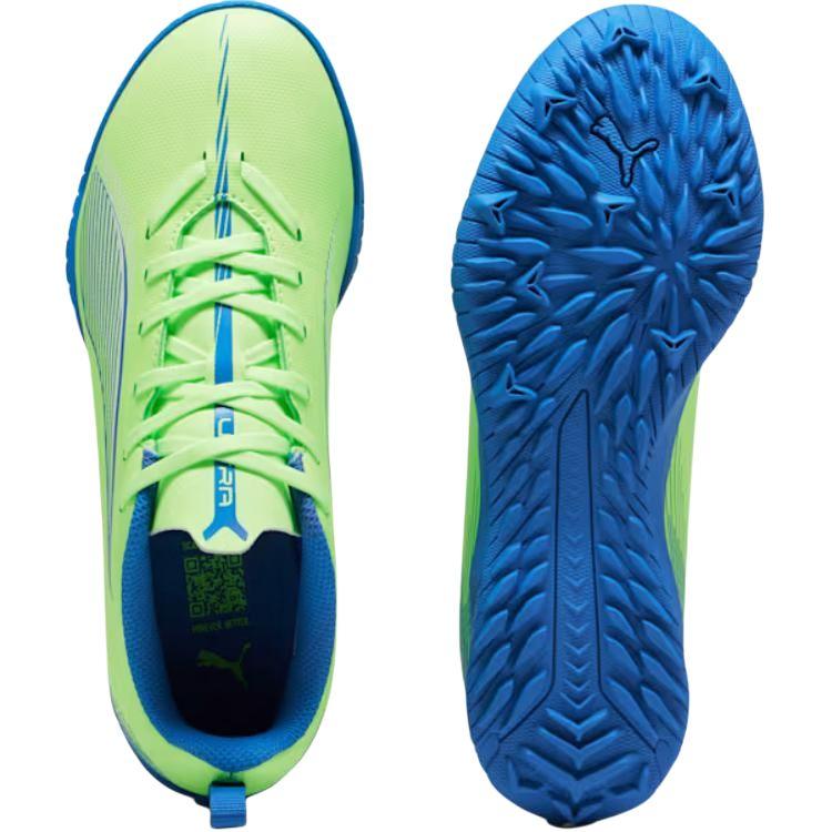 Puma Ultra 5 Play TT Comfortable Low-Top Kids Soccer Shoes Kids Soccer Shoes Green 107910-03