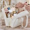 Large Seashell Makeup Bag - Portable Skincare and Toiletry Organizer
