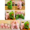 Adorable Plush Dinosaur Pillow Cute Snack Dinosaur Stuffed Toy Perfect Birthday Gift For Girls
