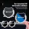 For Hyundai Metal Car Sticker Side Modification Sign Window Body Auto Logo i30 i20 i10 i40 Tucson Kona Sonata Veloster Elantra u2