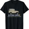 Costa Rica Off-Road 4x4 Vintage 4 Wheel Drive Muddy Cruiser T-Shirt