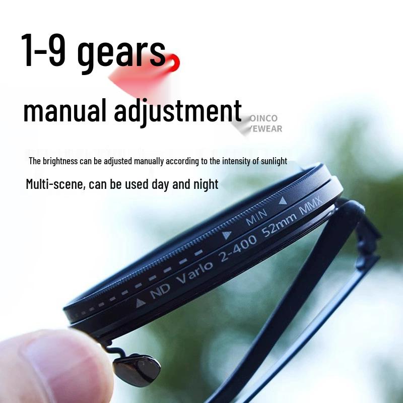 ND9 Adjustable Polarized Sunglasses: Handmade Light-Reducing, Unisex Design