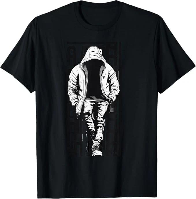 Rapper Graphic Tees Hip Hop T-Shirt Streetwear Men T-Shirt S