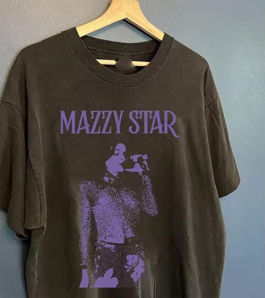 Mazzy Star Black Men And Women Short Sleeve T shirt Graphic T shirts