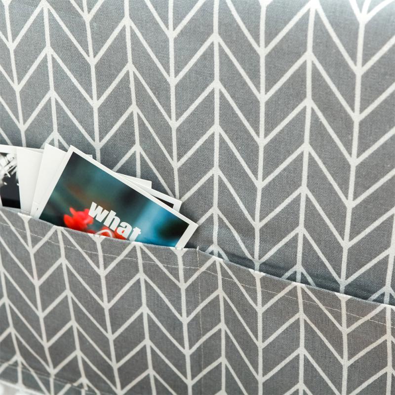 Universal Cotton Linen Dust Cover with Storage Bag for Kitchen Microwave Oven