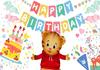 Sfondo Cartone Animato Daniel Tiger, Striscione con Tema Amici del Quartiere, Decorazione Festa Bambini, Sfondo Fotografico
