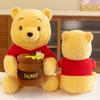 New Winnie The Pooh Plush Cute Cartoon Stuffed Plushie Big Bear Doll Anime Plush Pillow Toys Honey Pot Pooh Kid for Gifts
