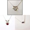 Goddess Moon Jewelry Necklace With Antiqued Zinc Alloy Pendant For Art Lovers