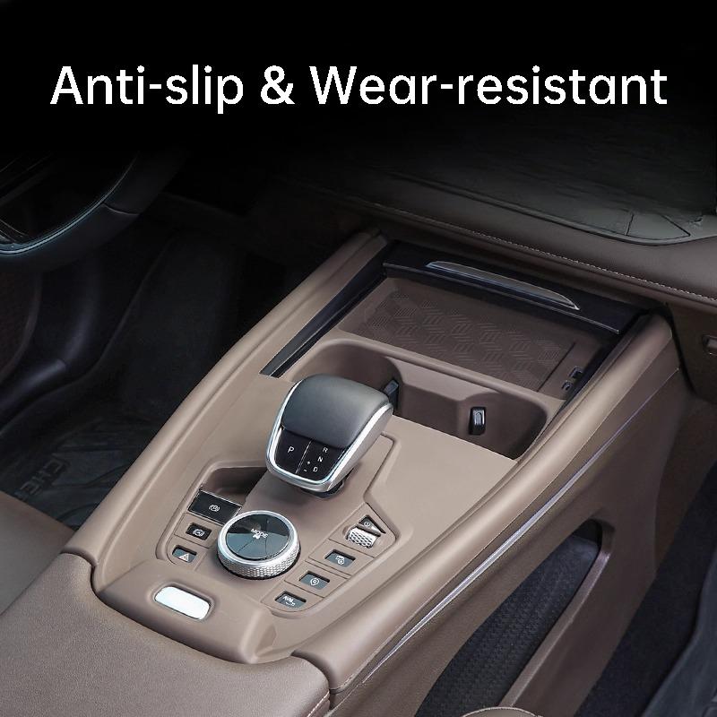 For Chery Tiggo 4 7 5X 7 Pro Max DR 5.0 6.0 Sportequipe 5 6 Ebro S400 S700 23-25 Center Console Silicone Protective Mat