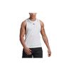 Tank Tops Men's White Crew Neck Moderate Straight Fit HP1755