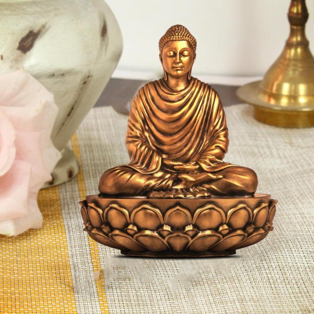 Gautam Buddha Statue/Resin Idols for Home/Showpiece for Home Decor/Decorative Items
