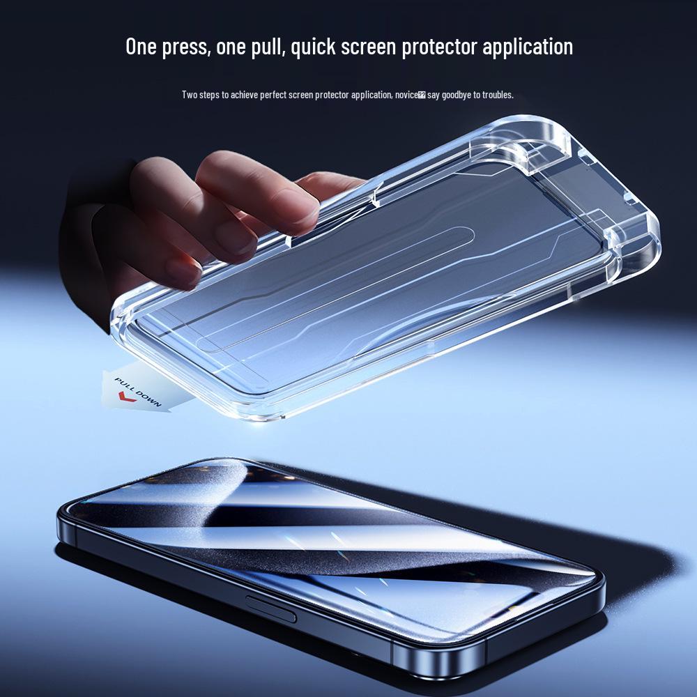 Toocki HD Instant Apply Tempered Glass for iPhone 15 Pro Max/14 Plus/13/12