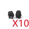 MOC Medieval Weapon Knight Building Block Accessories Character Helmet Hat Academic Gown Axe Sword Shield Brick Toy Gift K073