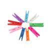 50pcs Colorful Wooden Clip Durable Clothes Clips Stationery Clothes Pegs Pins  Christmas