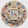 100 Adesivi Poster Wanted di One Piece: Graffiti Anime per Borracce e Cover per Telefono