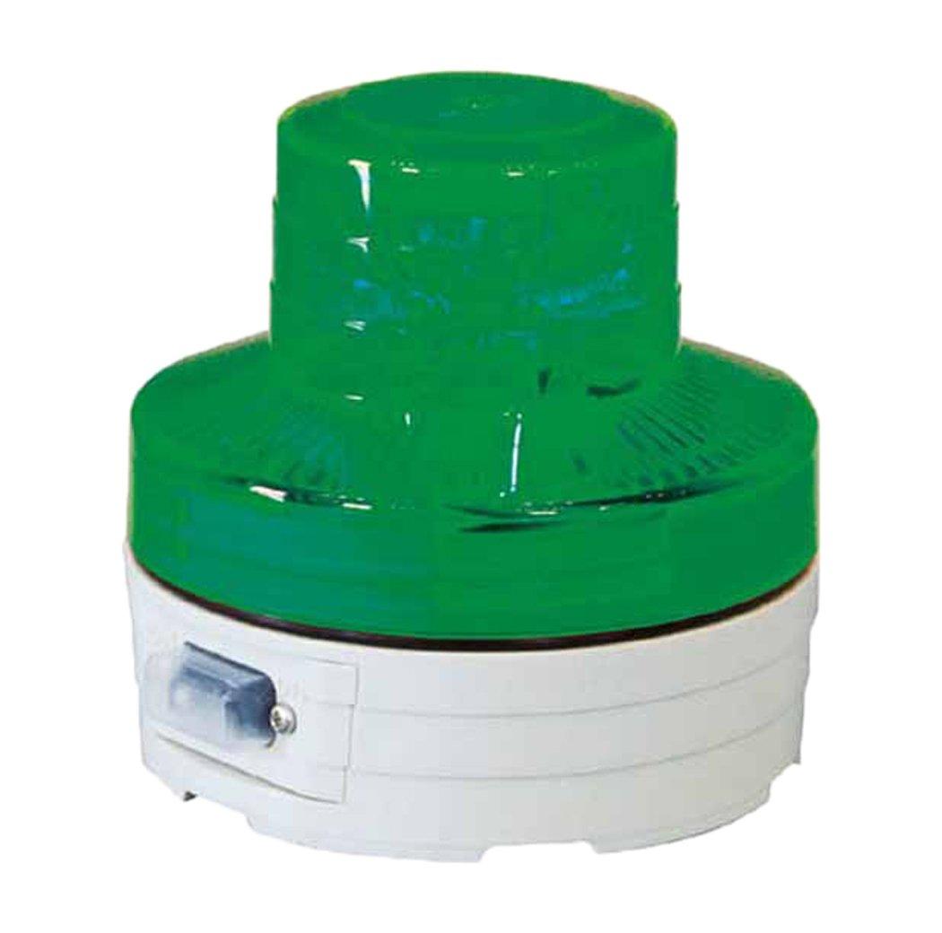 

NU-BG Battery-Operated LED Rotating Light, Nico UFO, Automatic Nighttime Illumination, Green, 12086