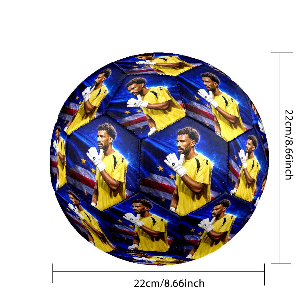 Pallone da Calcio per Portiere Taglia 5 Calcio Cucito a Macchina Allenamento e Partite Indoor/Outdoor Collezione Sorpresa Regalo