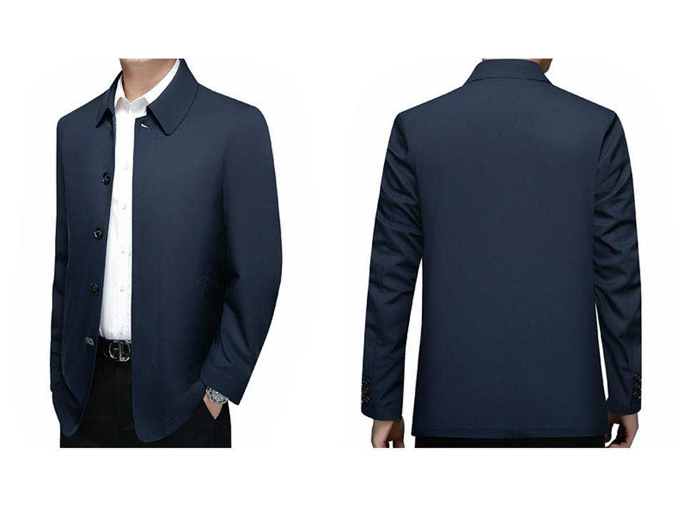 Men's Woodpecker Jacket: Lightweight, High-End Spring/Autumn Outerwear for Middle-Aged Executives (2025 New)