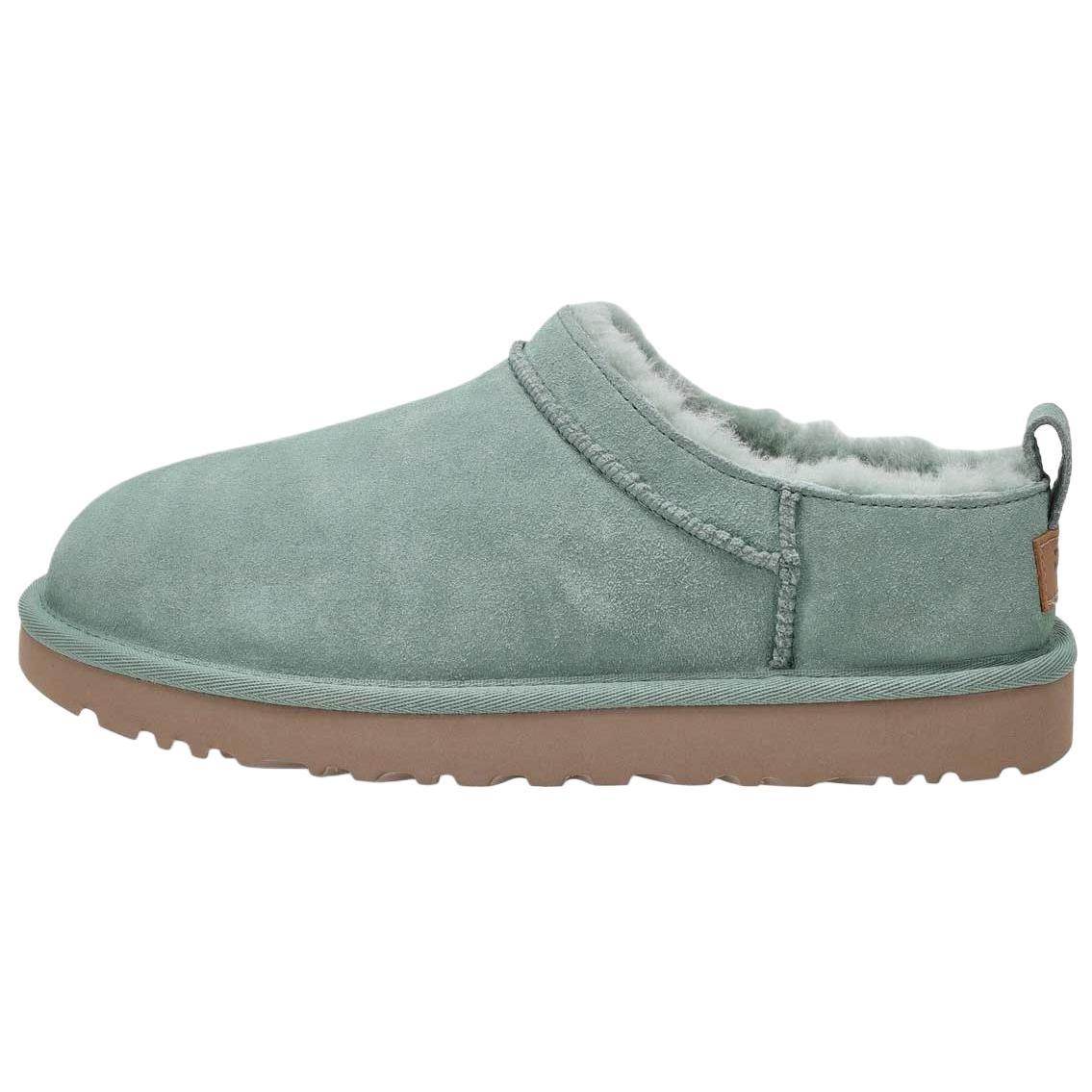 UGG Classic Замшевые Легкие Классические Низкие Повседневные Кроссовки Женские Светло-Зеленые 1173891-ART 36