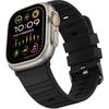 Bands Compatible with Apple Watch Band 49mm 46mm 45mm 44mm 42mm for Women Men Soft Silicone Sport Strap Designed for Apple Watch Ultra 2 Ultra SE