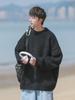 Trendy Loose Knit Sweaters: Round Neck, Winter Style for Students or Couples, Korean Fashion.