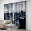 Hamanton Architecture In New York City Window Curtains Scenic Curtains for Living Room Decorative Items Living Room
