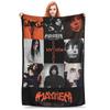 Lady Gaga Blanket Cover Fleece Mayhem Album Super Warm Throw Blankets for Bedding Couch Bed Rug