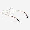 Seutailwokeu Matte Black & Gold Metal Style10 M Mbk/Gd 50Mm Stylework Eyeglass Frames